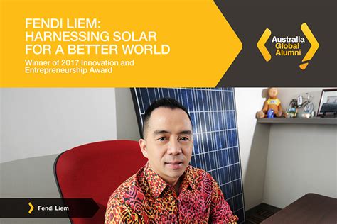 Fendi Liem: Winner of 2017 Innovation and Entrepreneurship